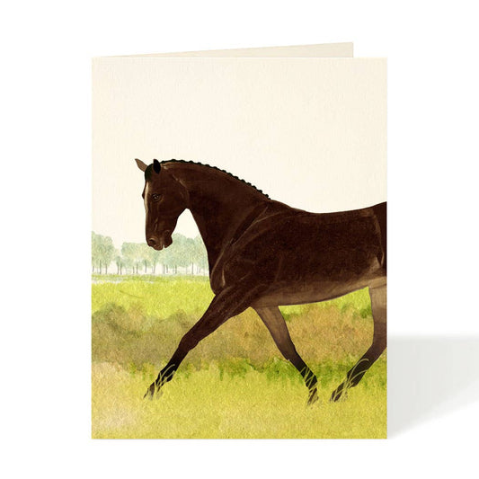 Chester Horse Blank Card