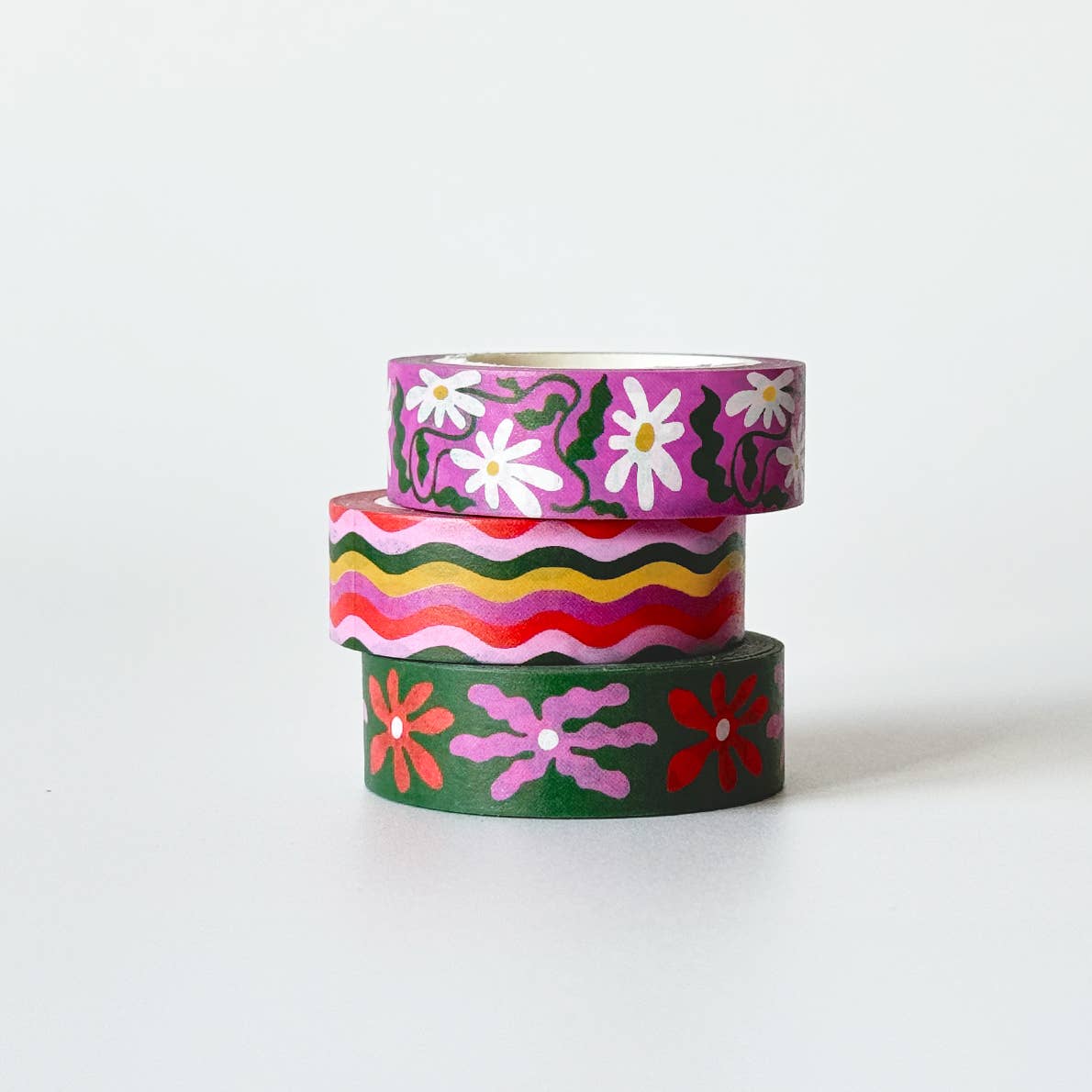 Wavy Daisy 3 Pack Washi Tape
