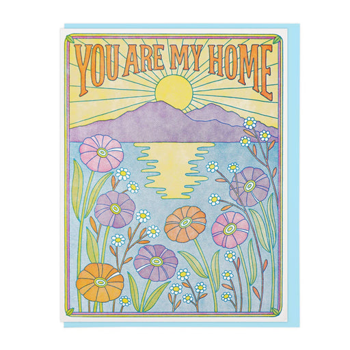 You Are My Home Mountains Card