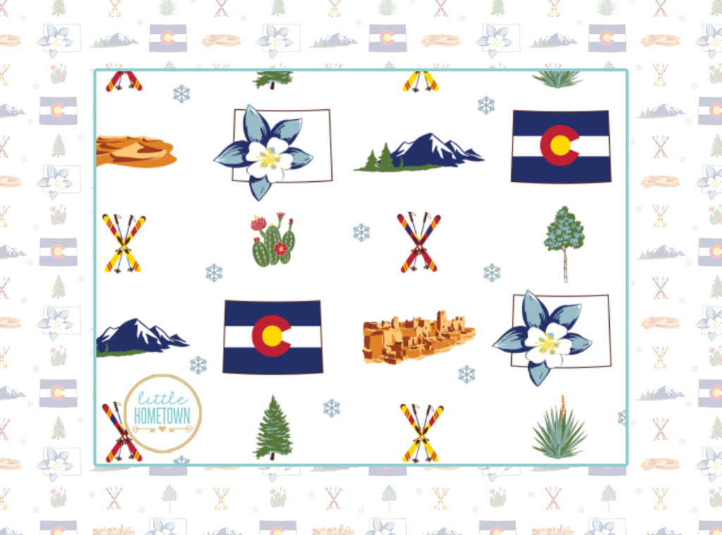 Colorado Swaddle Blanket