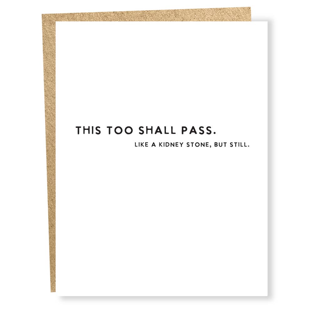 SP #1552: Kidney Stone Card