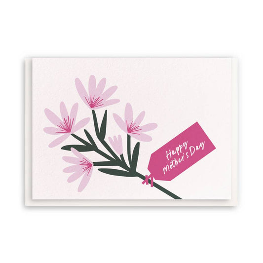 Bouquet Enclosure Mothers Day Card