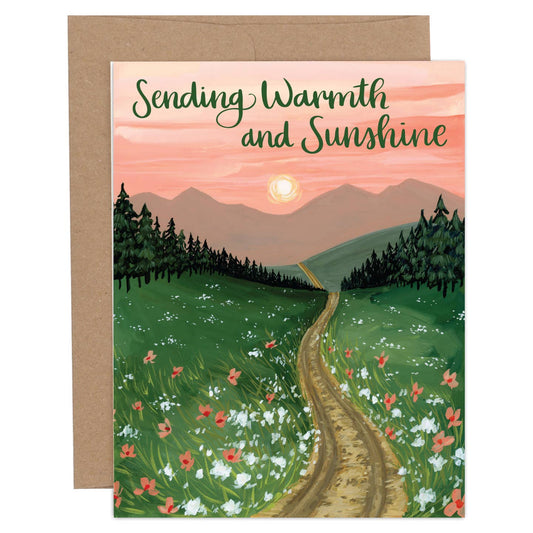 Sending Warmth and Sunshine Card