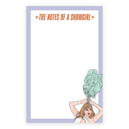 Notes of a Showgirl Taylor Swift Notepad