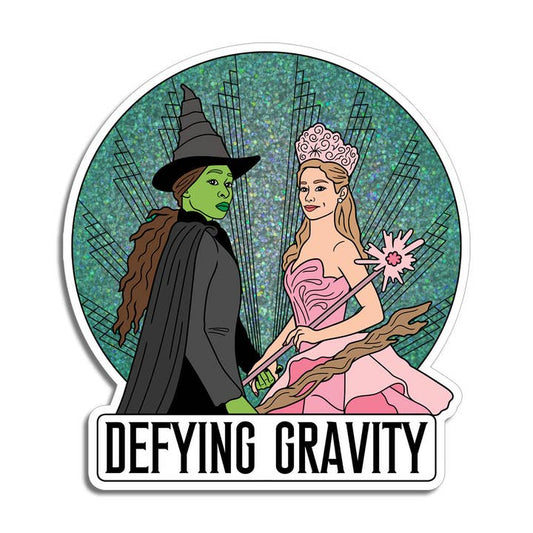 Defying Gravity Wicked Sticker