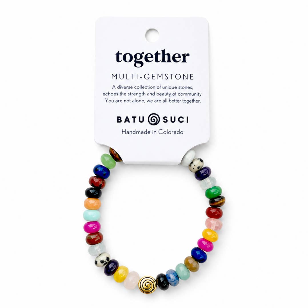 Together Multi-Gemstone Bracelet
