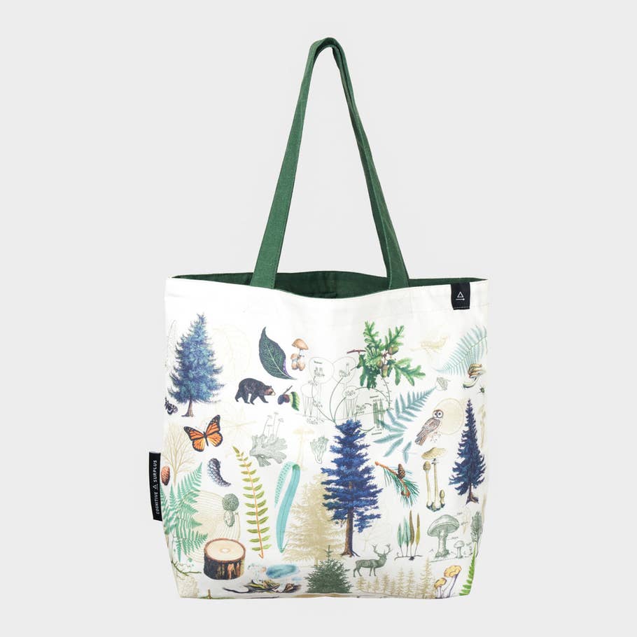 Into the Woods Canvas Tote Bag