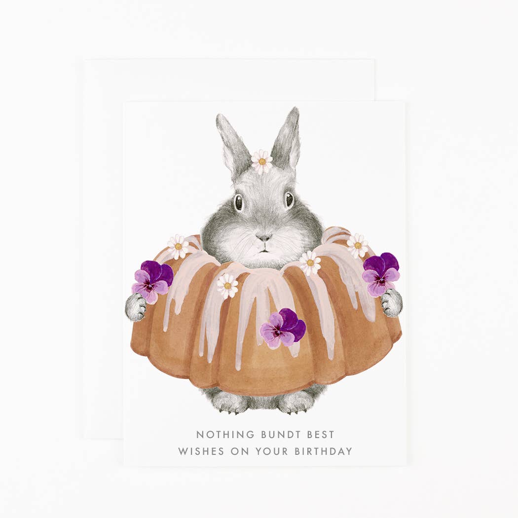 Nothing Bundt Best Wishes Birthday Card