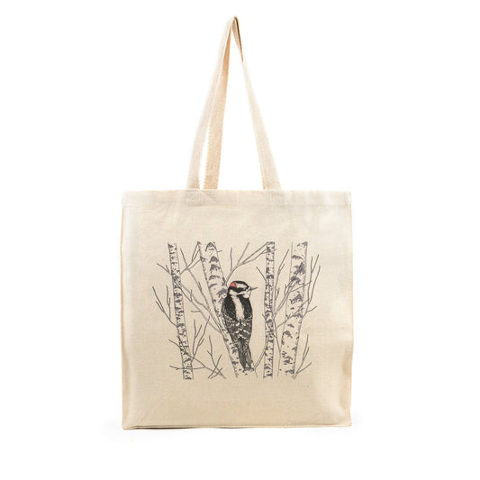 Woodpecker Bird Tote Bag
