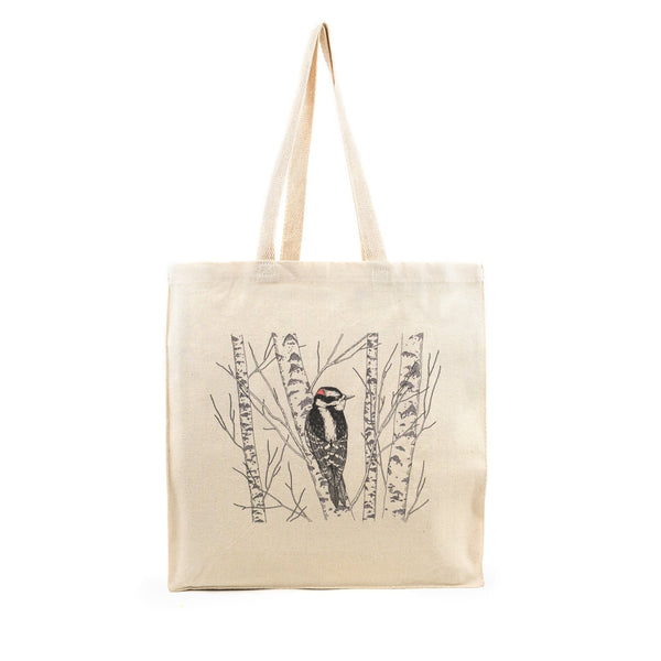 Woodpecker Bird Tote Bag