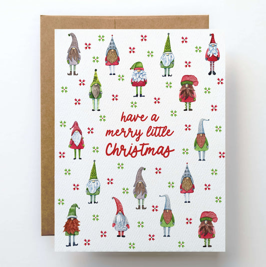 Gnome Have Merry Little Christmas Card