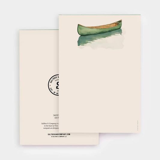 Emerald Canoe Notepad