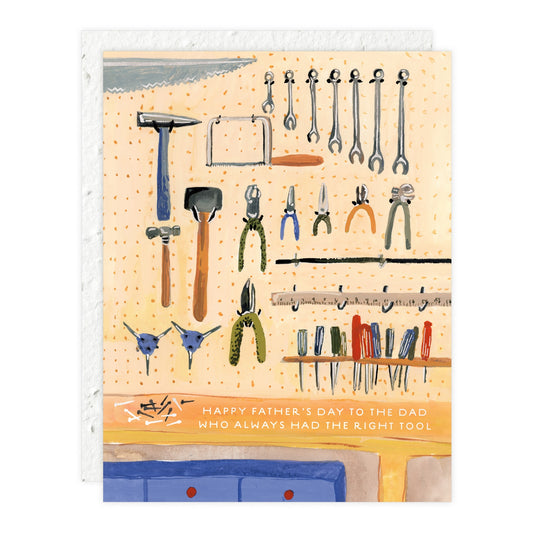 Right Tool Dad Fathers Day Card