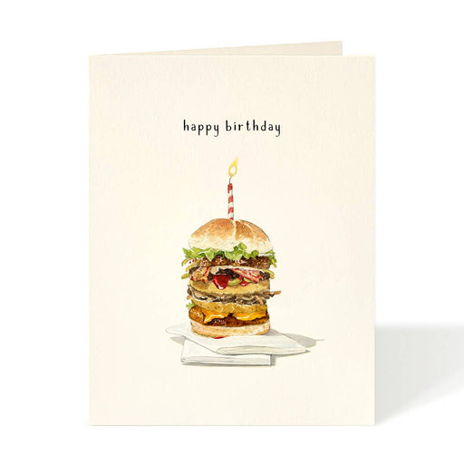 Birthday Burger Card