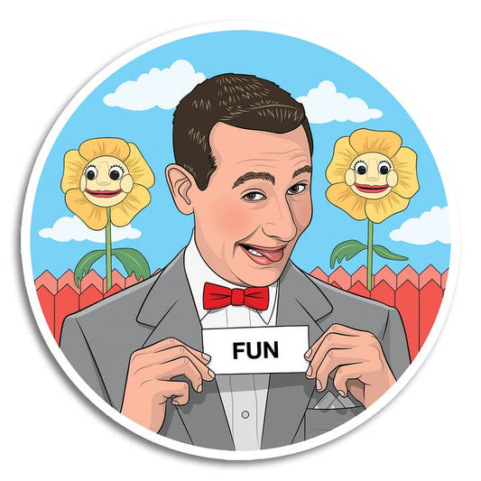 Pee-Wee Word Sticker