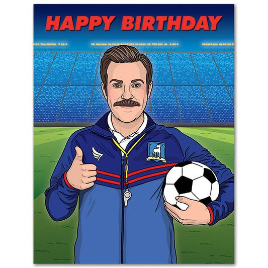 Ted Lasso Birthday Card