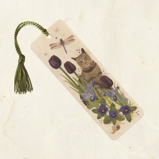 Wood Tassel Bookmark