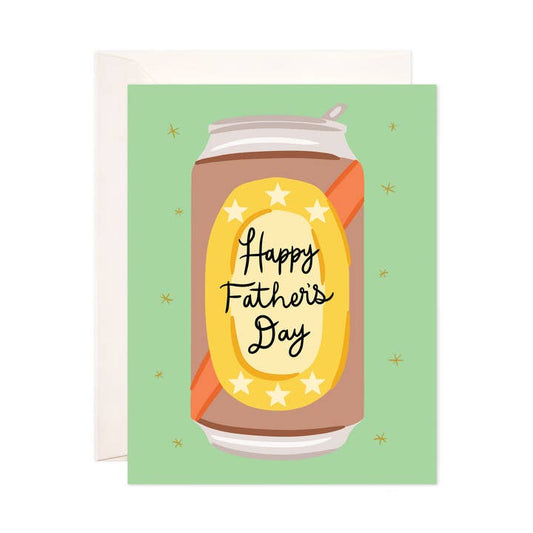 Fathers Day Beer Can Card