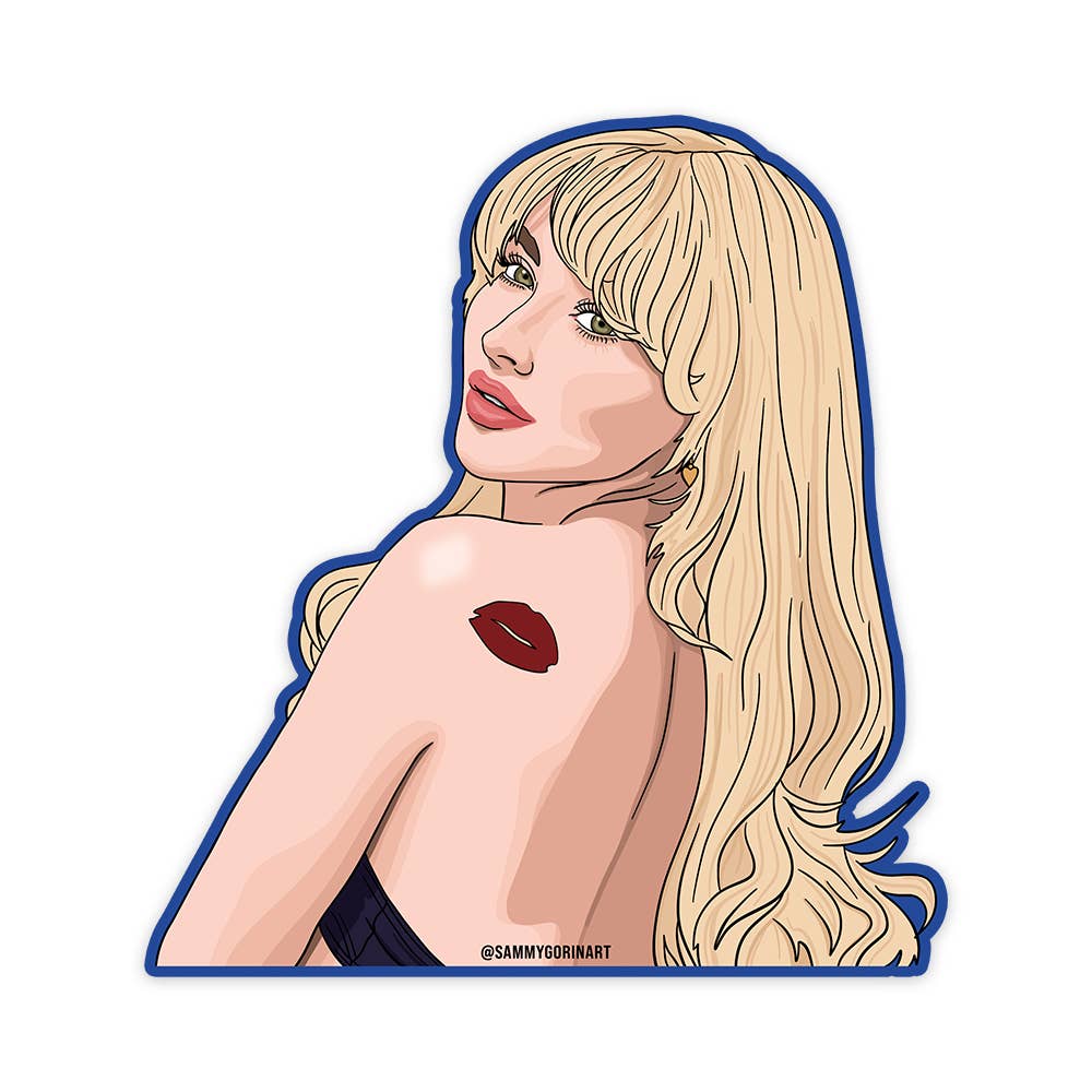 Sabrina Carpenter Short Sweet Vinyl Sticker