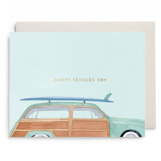 Woody Wagon Fathers Day Card
