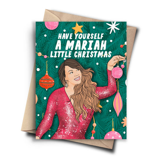Mariah Carey Little Christmas Card
