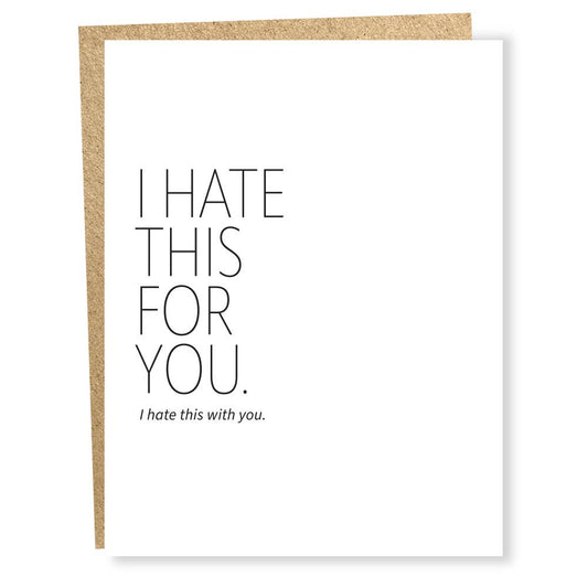 SP #1632: Hate This for You Card