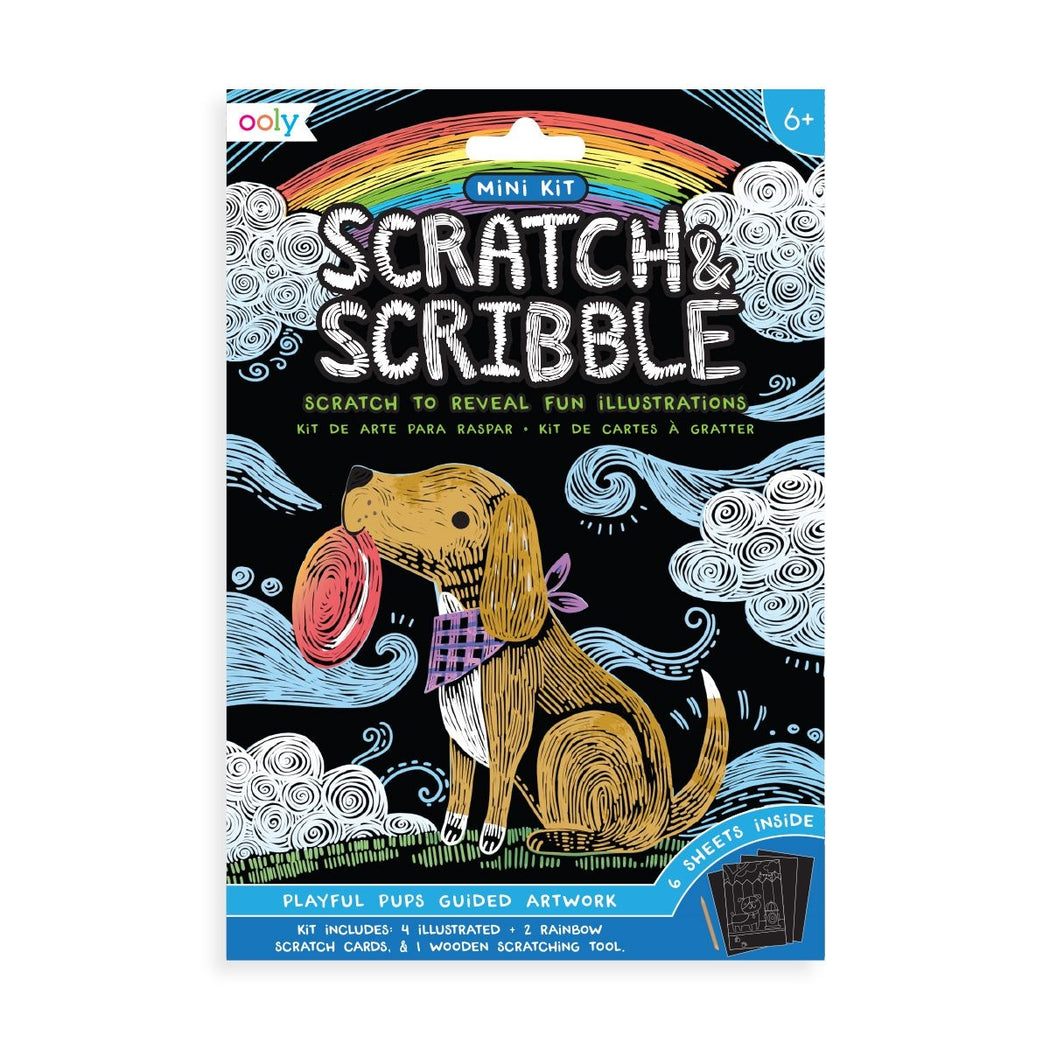 Mini Scratch & Scribble Art Kit