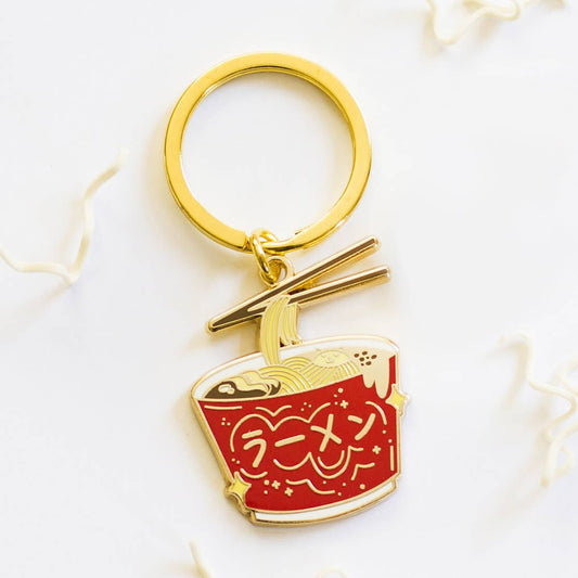 Instant Ramen Keychain