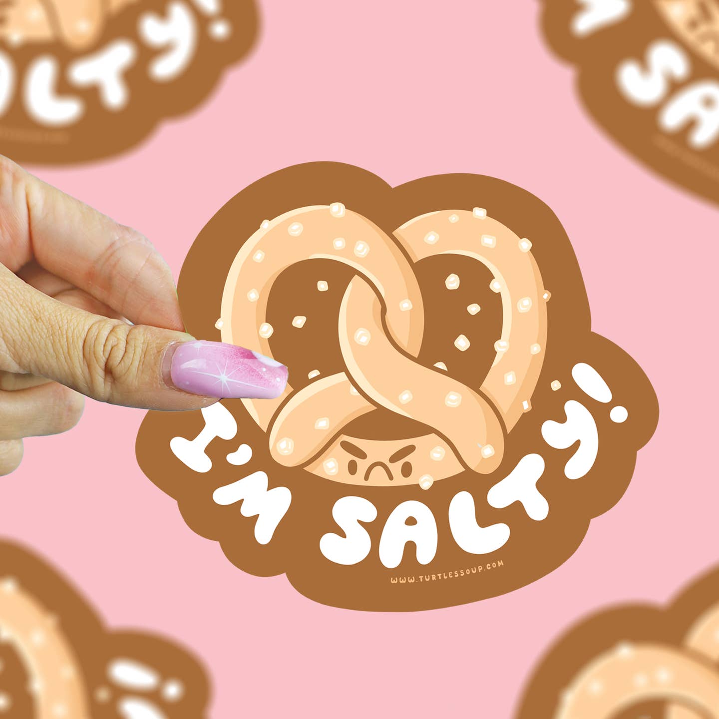 Im Salty Pretzel Sticker