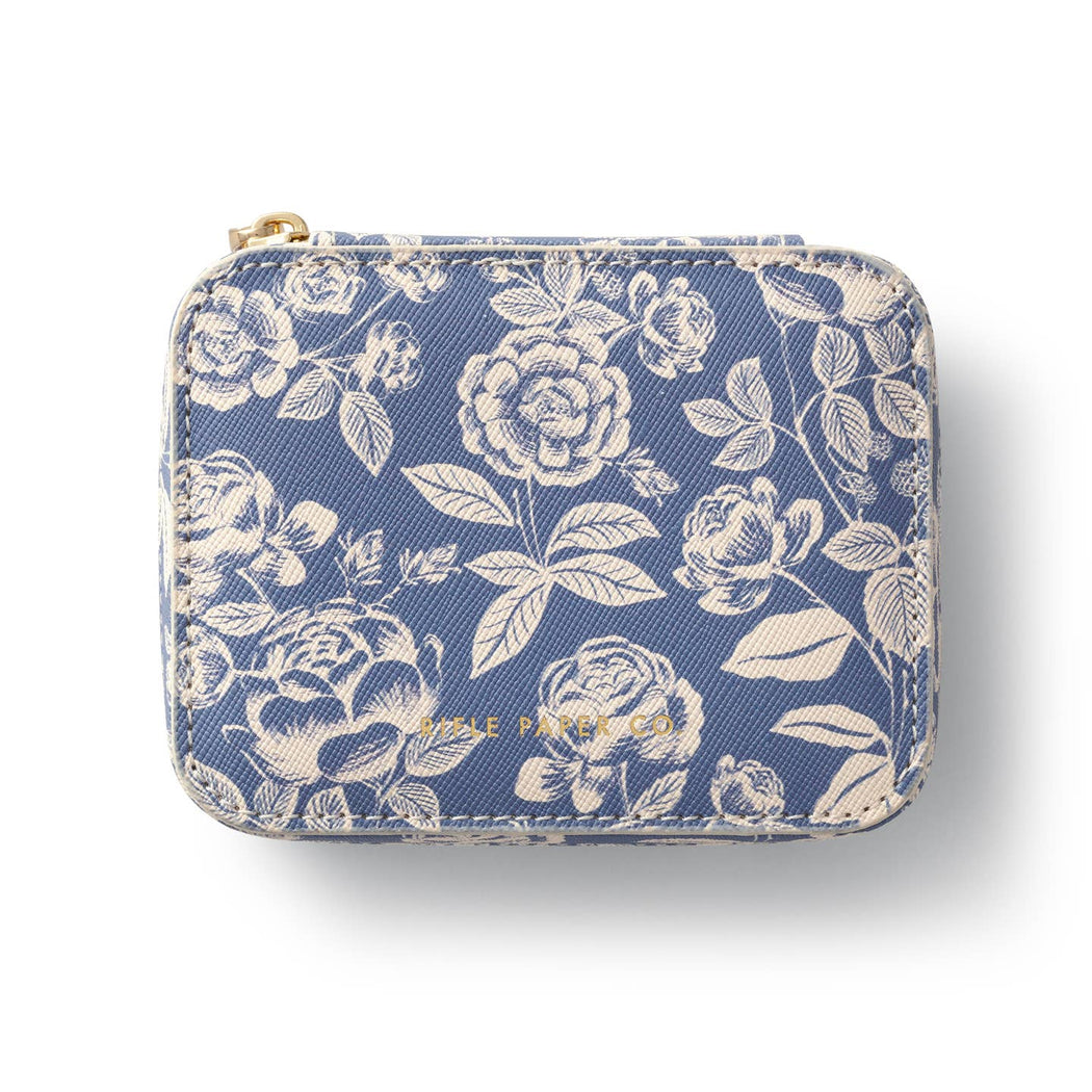 English Rose Travel Jewelry Case