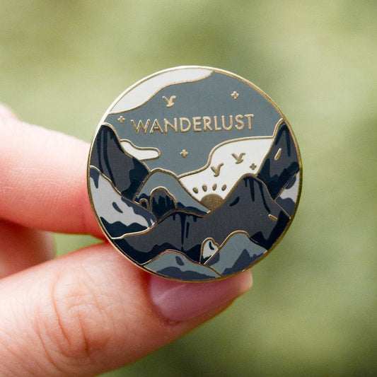 Wanderlust Enamel Pin