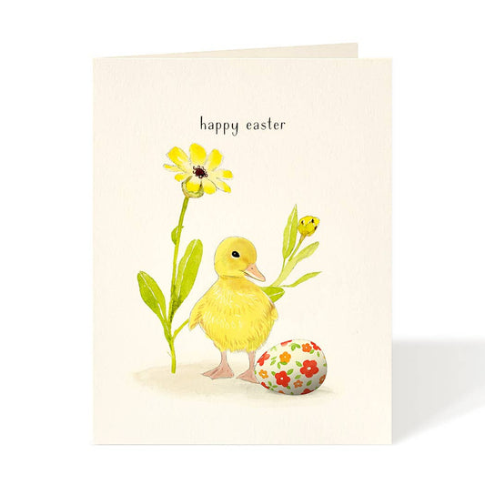 Daisy Duckling Easter Card