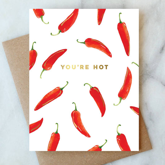 Youre Hot Pepper Love Card