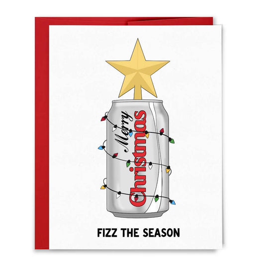 Fizz the Season Soda Card