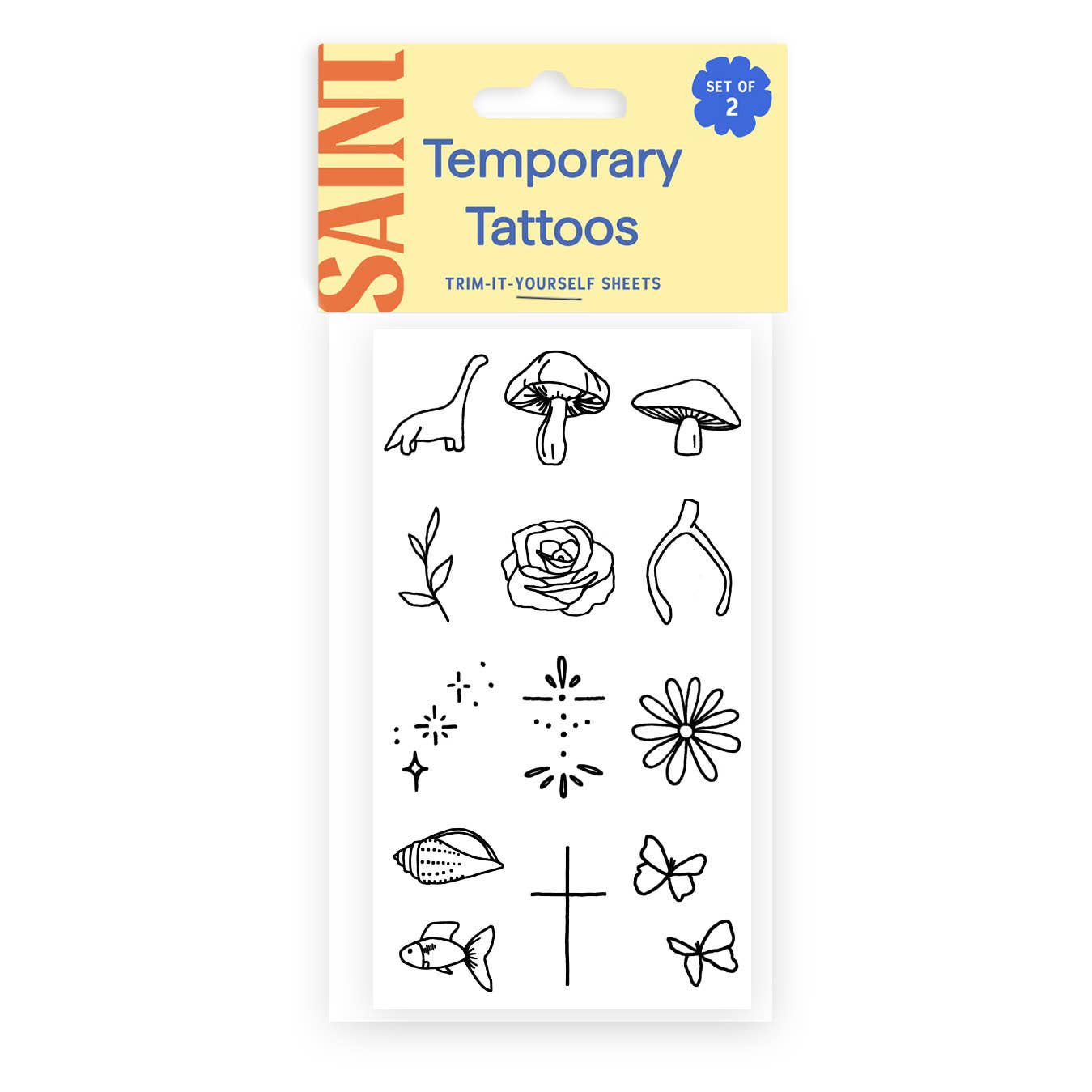 Large Flash Temp Tattoos