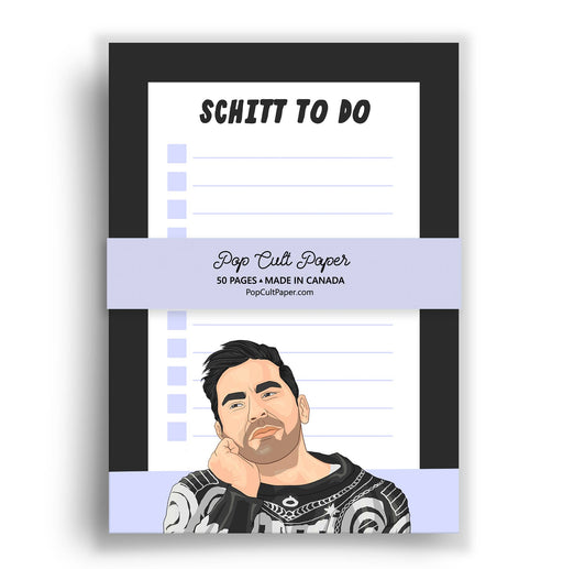 David Schitt To Do Notepad