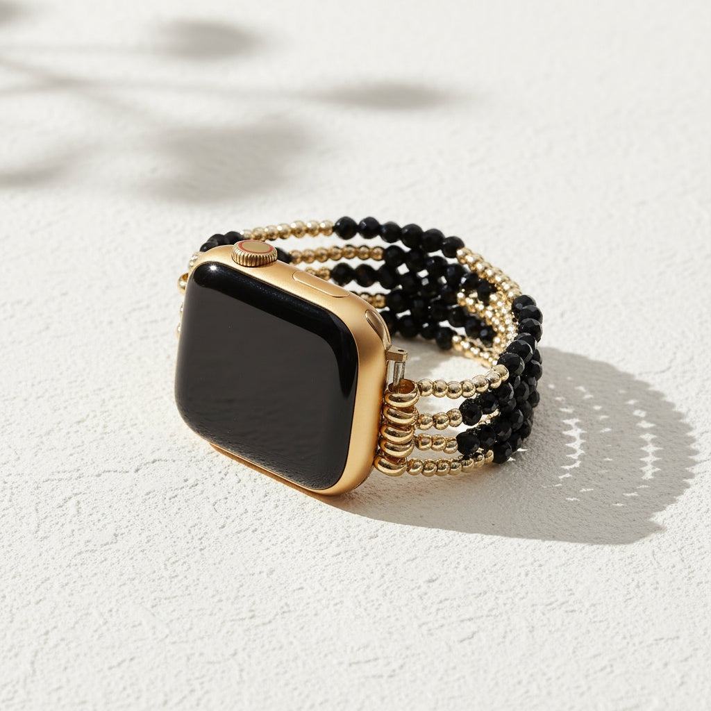 Luxury Link Stretch Apple Watch Strap