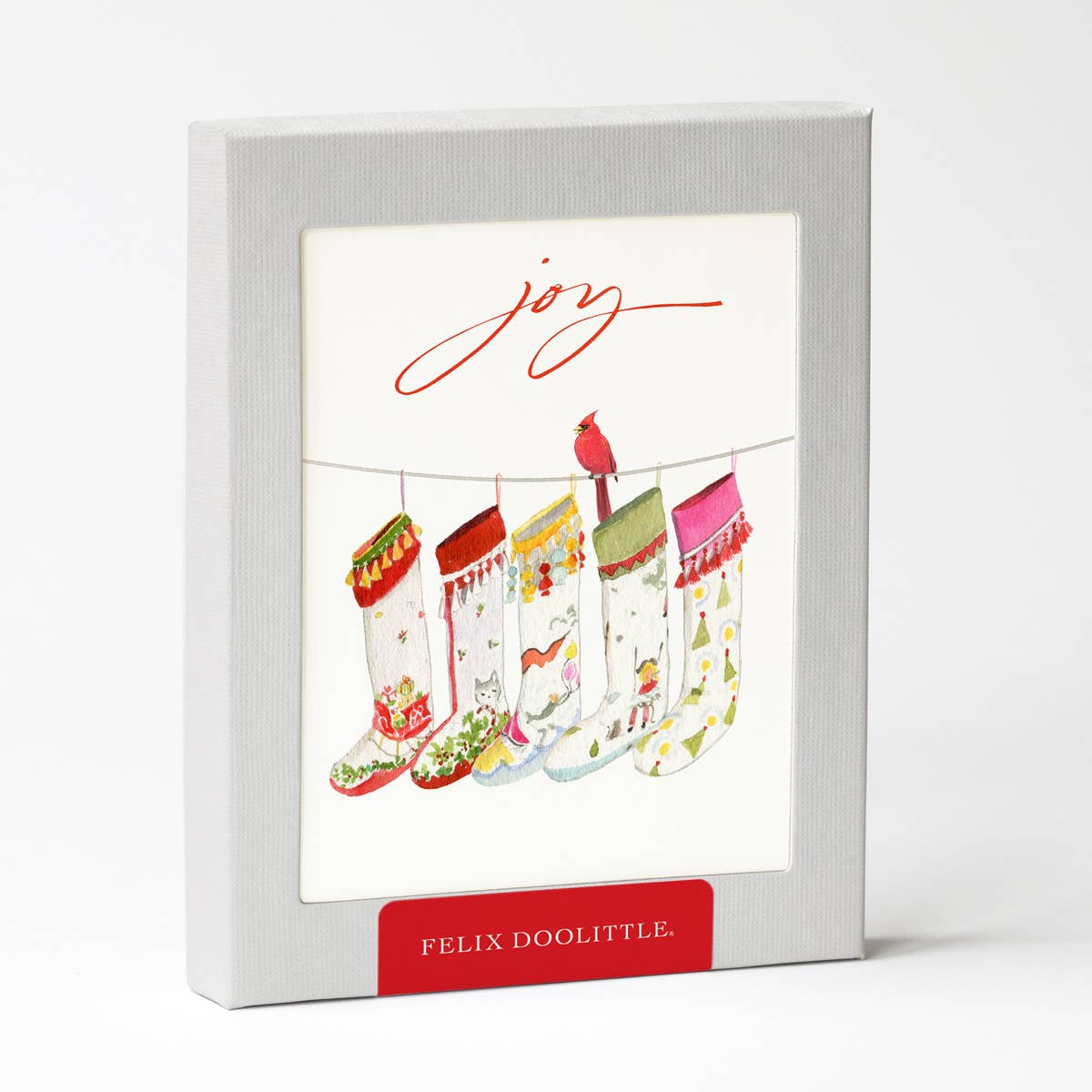Joy Stockings Box Set of Cards