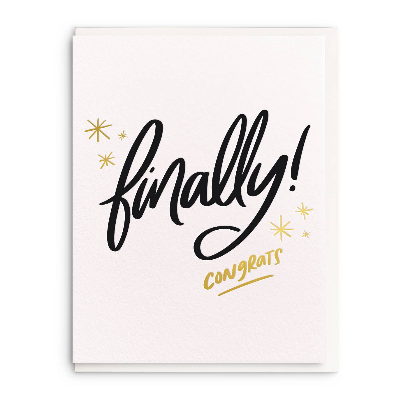 Finally Congrats Wedding Card