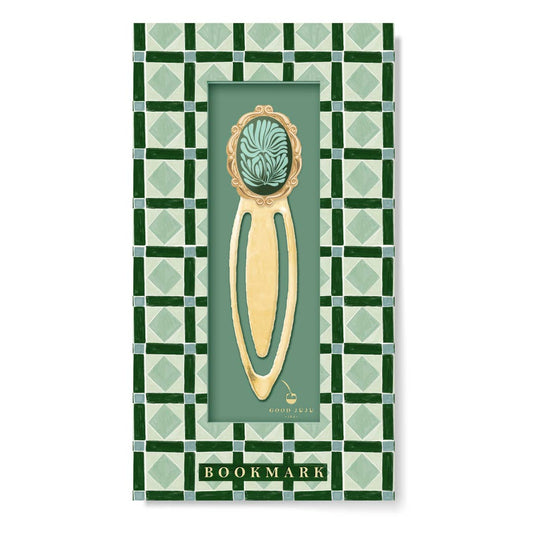 Mosaic Botanical Metal Bookmark