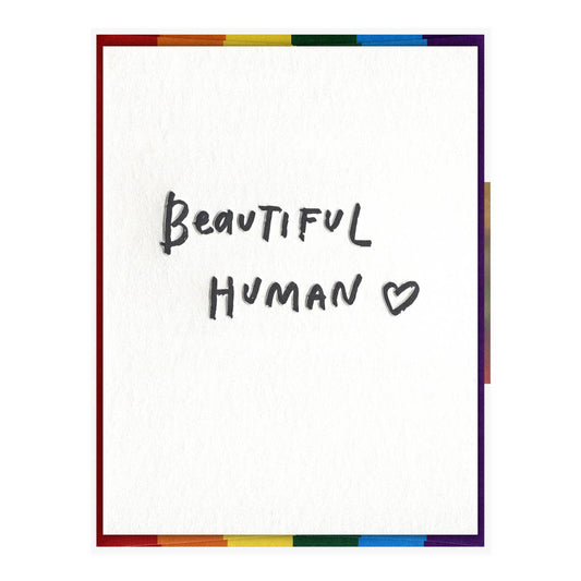 Beautiful Human Card