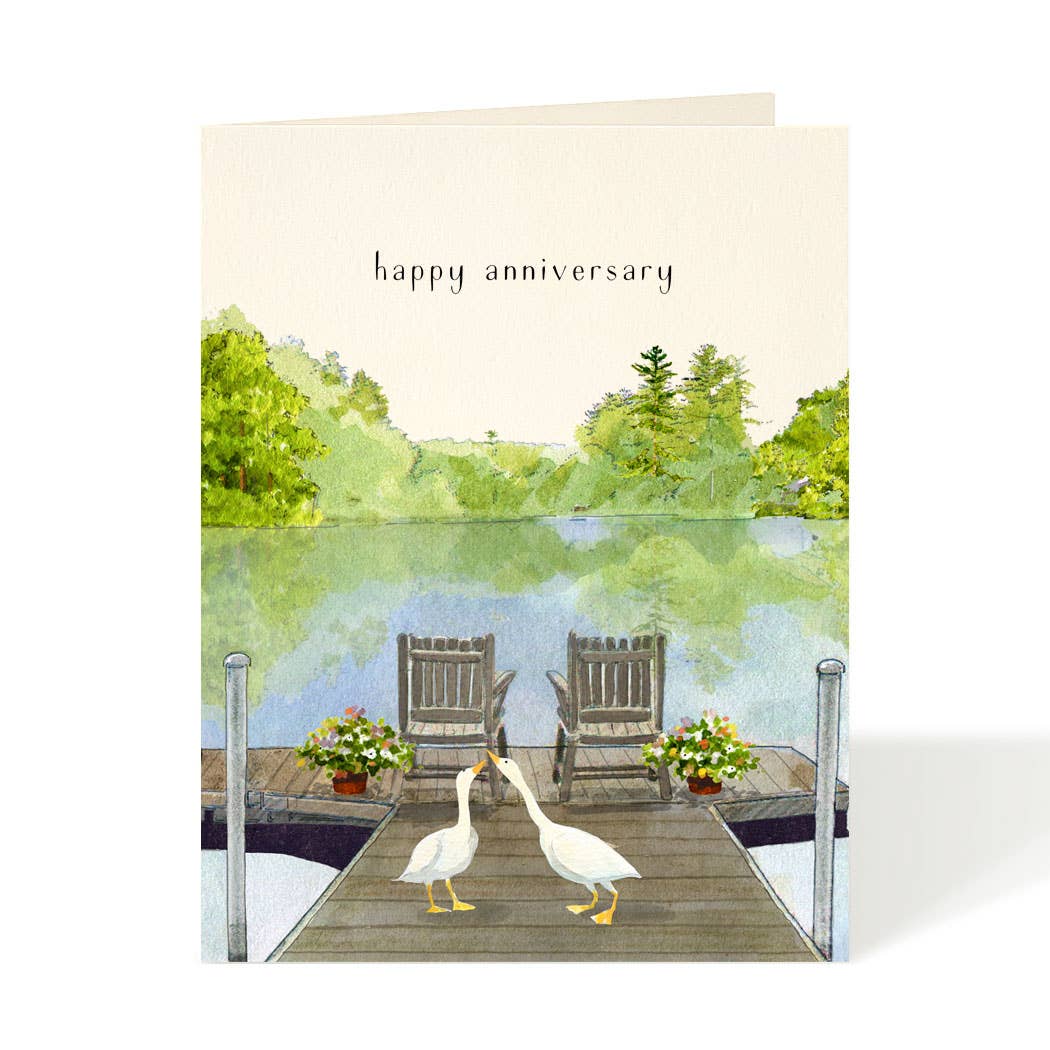 Just Ducky Anniversary Card