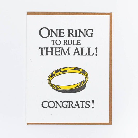 One Ring to Rule All Card