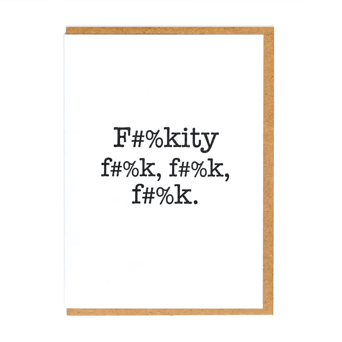 Clean Fuckity Card