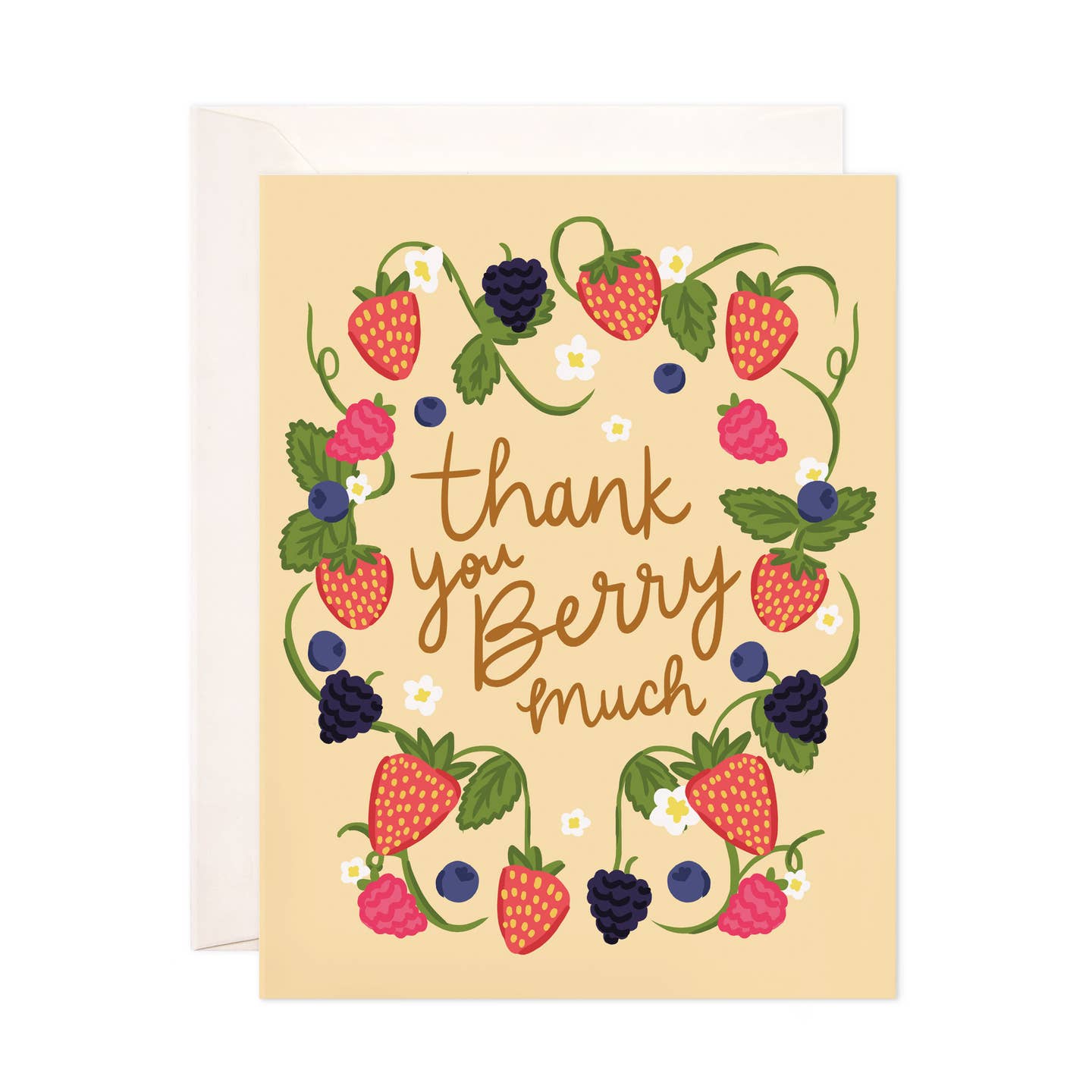 Thank You Berry Much Card