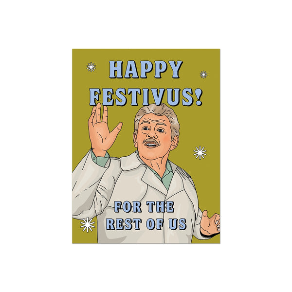 Happy Festivus for the Rest of Us Seinfeld Card