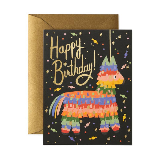 Pinata Birthday Card