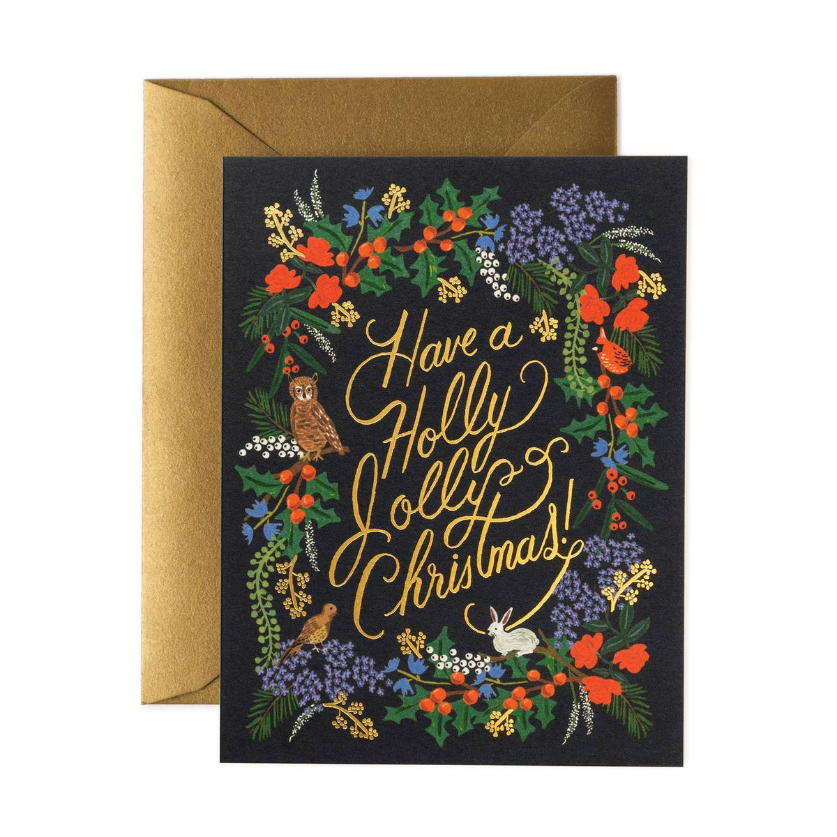 Holly Jolly Christmas Card
