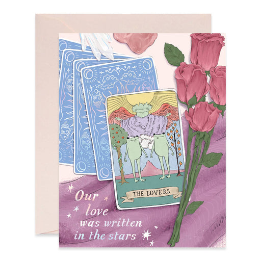 Lovers Our Love Was Written in the Stars Card