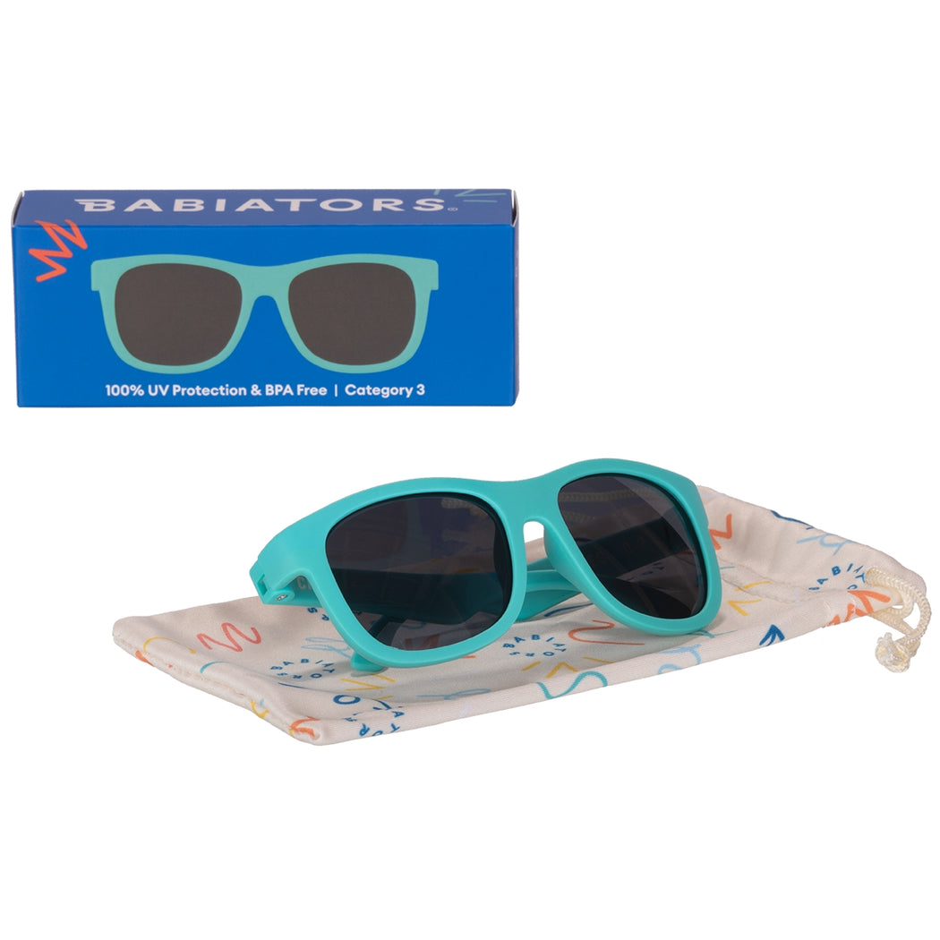 Turquoise Tide Navigator Kids Sunglasses